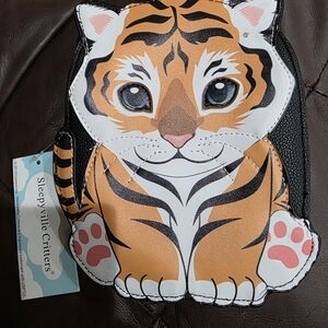 Sleepyville Critters Tiger Kids Backpack